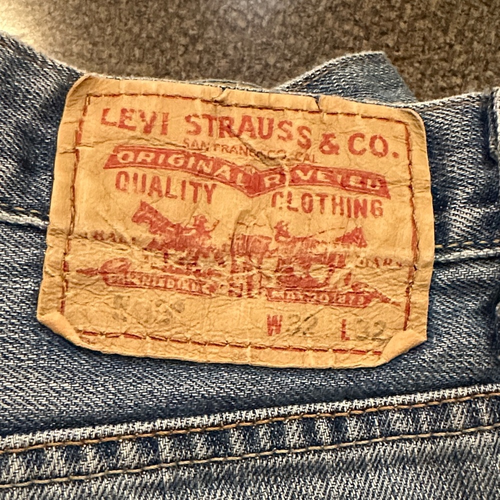 Levi's 569 Blue Bootcut Jeans